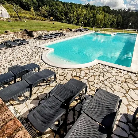 Umbrian Retreat With Private Pool And Garden Farma Monte Castello di Vibio